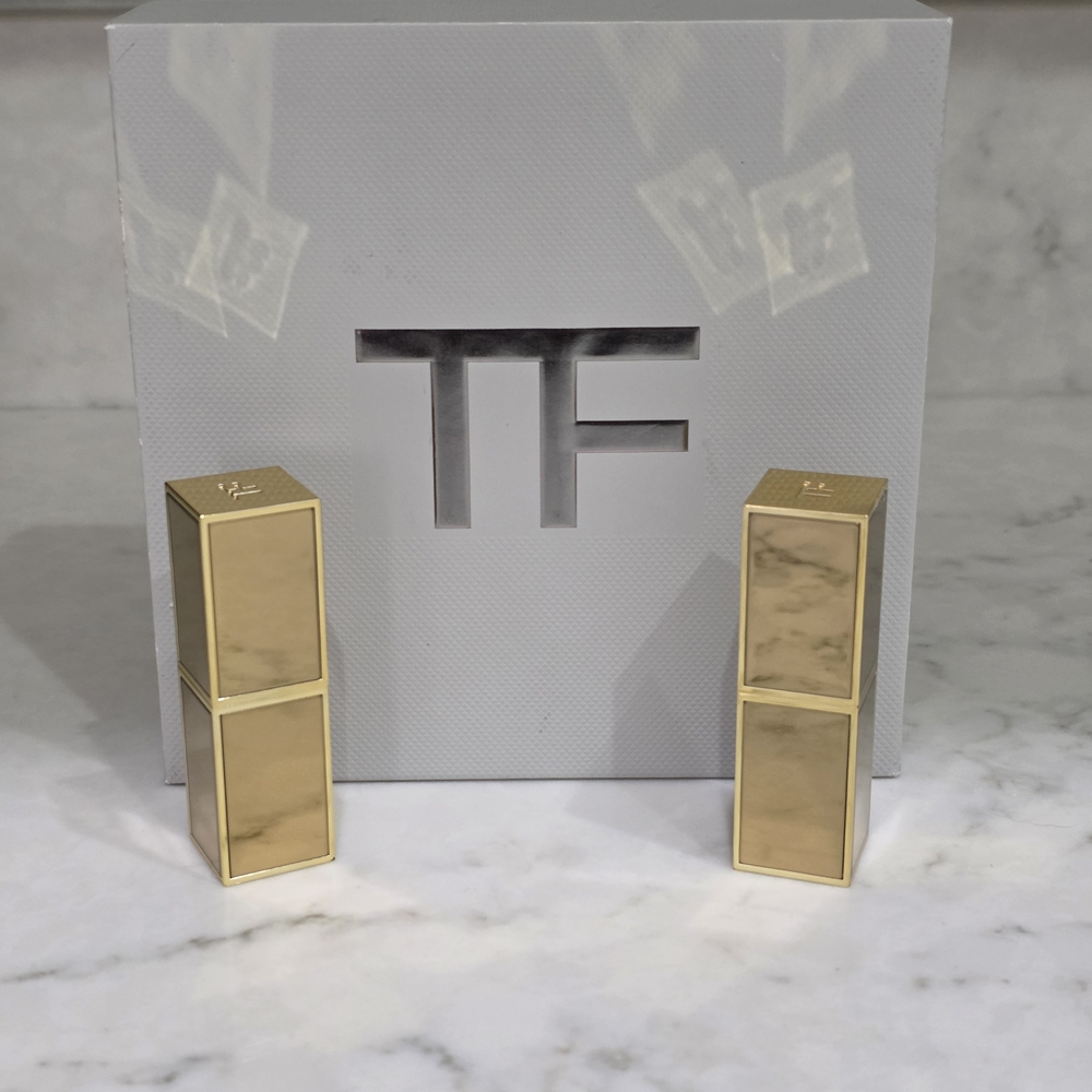 Brand New Tom Ford Makeup Gift Set Duo With Lip Blush And Lip Balm In Gift Box